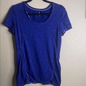 Athleta Women's Short Sleeve Blue Tee